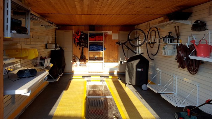 Дизайн гаража и гаражного интерьера: не только красивый и аккуратный внутри, но и удобный